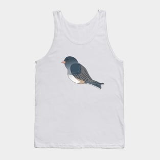 Cute Dark Eyed Junco Graphic Bird Tank Top